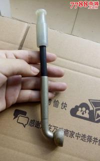 真品清代和田玉烟袋嘴和田青白玉烟嘴老烟嘴赠西天盛铜烟袋锅子